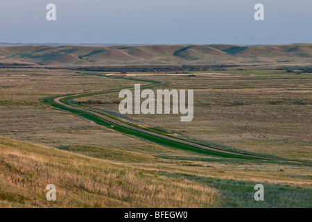 Frenchman River In West Block Of Grasslands National Park; Saskatchewan ...