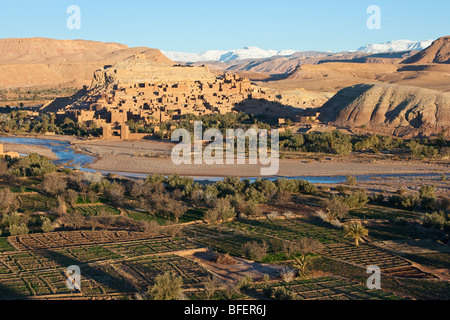 Ksar Ait Benhaddou in Morocco Stock Photo