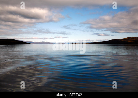 Sound of Raasay,Narrows of Raasay,looking towards south Skye,Inner Hebrides,highlands of Scotland,UK Stock Photo