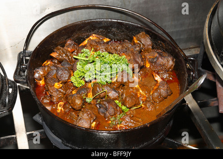 Close up African foods, at Moyo restaurant at Spier, Stellenbosch, West Cape, South Africa, November, 2009 Stock Photo