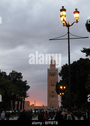 Marrakech is one of the prime tourist destination in Morocco. Stock Photo
