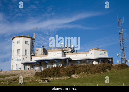 Llandudno North Wales UK The Summit Complex Great Orme with Visitor Centre tourist information gift shop cafe restaurant popular Welsh Seaside resort Stock Photo
