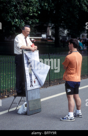 Man Preaching at Speakers Corner, Hyde Park, London - 1986 Stock Photo ...