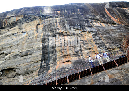 Sigiriya rock fortress, Sri Lanka, Sigiriya, Sri Lanka Stock Photo