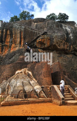 Sigiriya rock fortress, Sri Lanka, Sigiriya, Sri Lanka Stock Photo