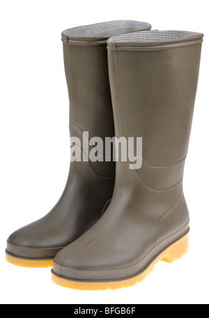 Boot isolated on a clean white background Stock Photo - Alamy