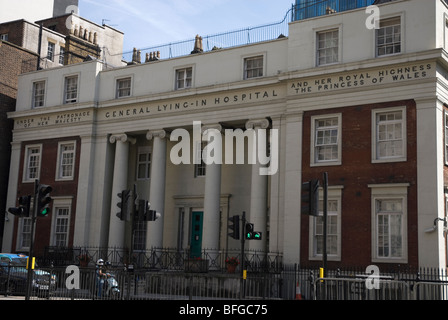 The General Lying-in Hospital, York Road, Lambeth, London, Uk Stock 