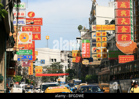 China town , Bangkok , Thailand. Stock Photo