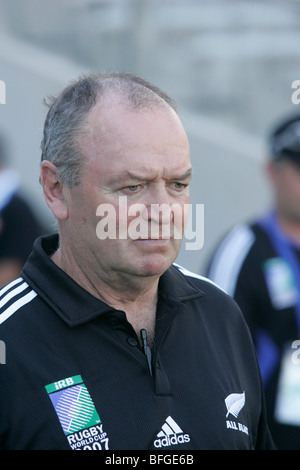 New Zealand Rugby Union team coach, Graham Henry