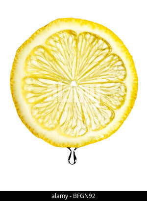 Close-up of sliced lemon Stock Photo
