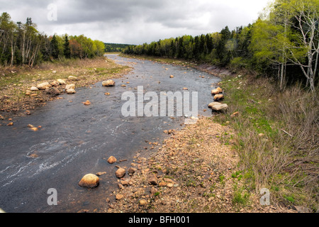 Gambo River, Newfoundland, Canada Stock Photo