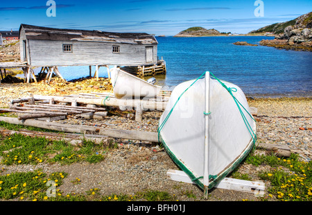 Little Harbour, Twillingate Island, Newfoundland, Canada Stock Photo