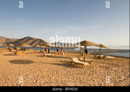 Taba resort Egypt, Pool and hotel complex Stock Photo