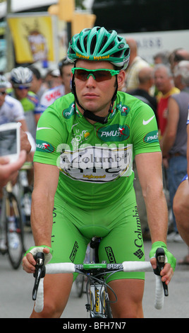 Cyclist Mark Cavendish, Tour de France 2009 Stock Photo