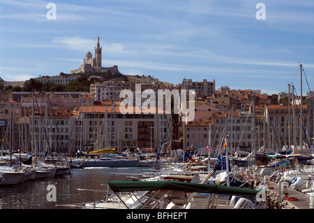 Notre Dame de la Garde Stock Photo