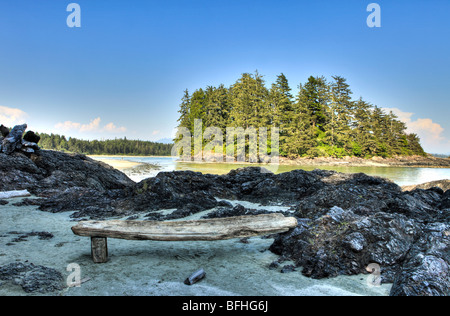 Schooner Cove, Pacific Rim National Park, British Columbia, Canada Stock Photo