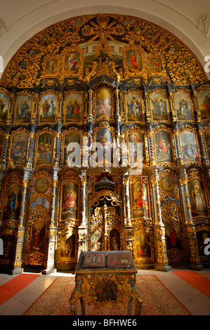 Interior of St Nicholas Greek Orthodox Church, Liverpool Stock Photo ...