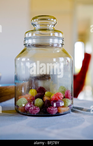 Download Colourful Candies In A Jar Stock Photo Alamy Yellowimages Mockups