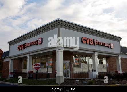 A CVS Pharmacy location.  Stock Photo