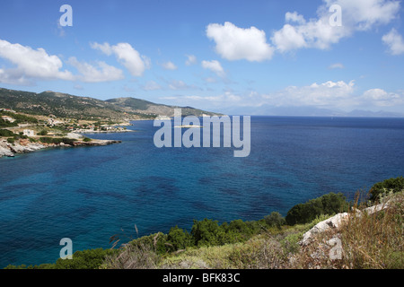 coastline of Zakynthos, Greece Stock Photo