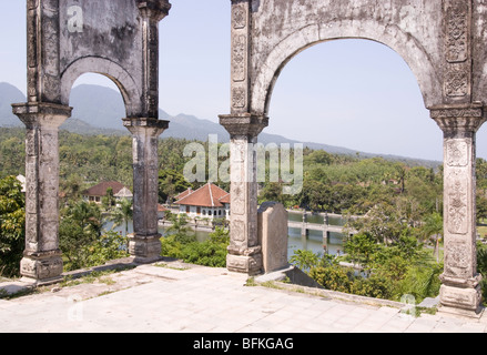 Ujung water palace, Amlapura, Bali, Indonesia Stock Photo