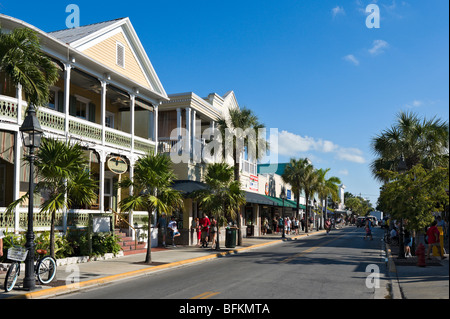 Duval Street, Key West, Florida Keys, USA Stock Photo
