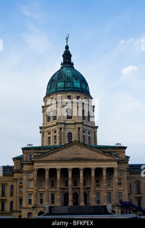 State Capitol of Kansas Stock Photo