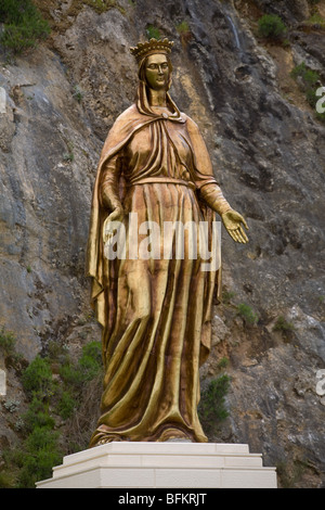 Statue of Virgin Mary near Ephesus and Selcuk in Turkey Stock Photo