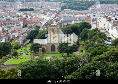 St. Mary's church, Scarborough, North Yorkshire UK Stock Photo