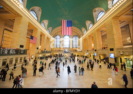 USA, New York State, New York City, Manhattan, Grand Central Station hall Stock Photo