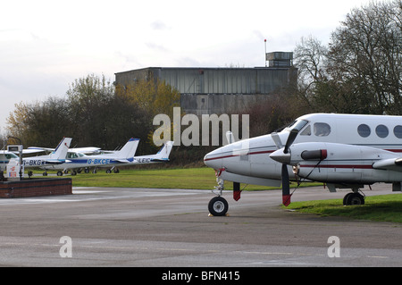 Leicester Airport, Stoughton, Leicestershire, England, UK Stock Photo