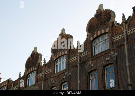 Roofline of buildings in High Street, Bromley, Kent, England Stock Photo