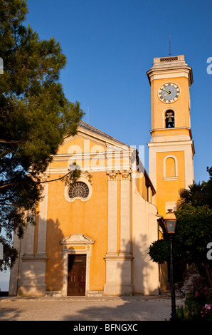 Notre Dame de L'Assomption in Eze Provence France Stock Photo