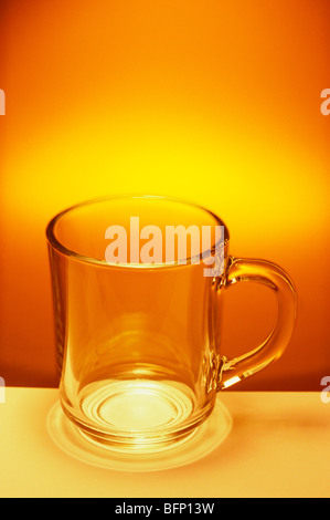 glass coffee mug Stock Photo