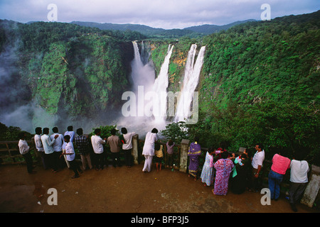 Jog falls ; Sharavathi river ; Shimoga ; Western Ghats ; Karnataka ; India ; asia Stock Photo