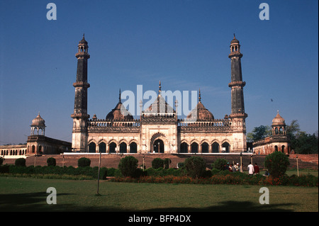 Asafi mosque Bara ; Imambara ; Lucknow ; Uttar Pradesh ; India Stock Photo