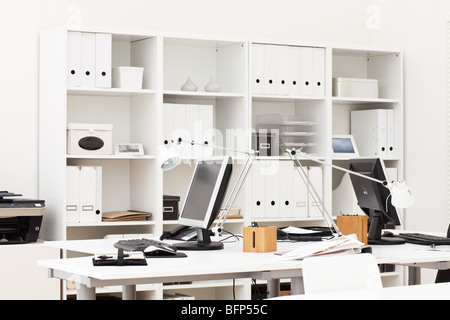 view on an office working place with various business accessories Stock Photo