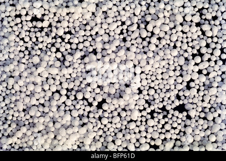 Thermacol balls ; Polystyrene balls ; Expanded Polystyrene ; packaging material ; Stock Photo