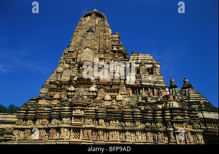 Parswanath temple ; Eastern Group ; Khajuraho temple ; Chhatarpur ; Madhya Pradesh ; India ; Asia Stock Photo
