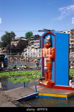 Panchvati ; Hanuman Mandir ; Nasik ; Maharashtra ; India Stock Photo