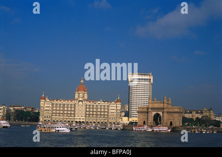 MBT 65349 : Gateway of India ; Bombay Mumbai ; Maharashtra ; India Stock Photo