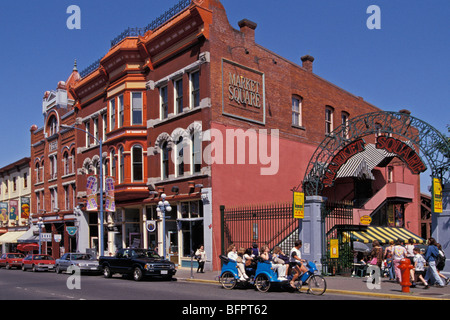 Historic Market Square, Old town area, Victoria, British Columbia, Canada Stock Photo