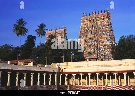 MAA 66941 : Sri Meenakshi temple ; Madurai ; Tamil Nadu ; India Stock Photo