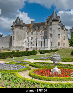 Chateau La Roche Courbon Stock Photo