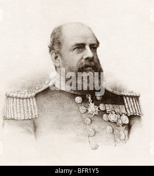 Vice-Admiral Sir George Tryon, 1832 to 1893.  British admiral. Stock Photo