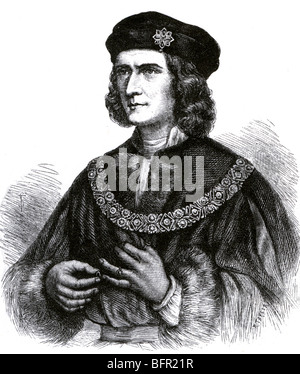 RICHARD III  King of England 1452-1485 Stock Photo