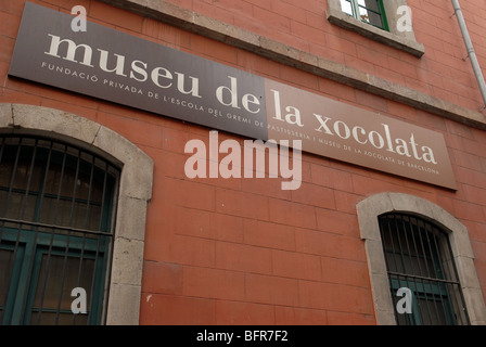 Museum of Chocolate in Barcelona Stock Photo