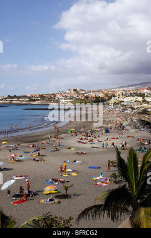 Nostalgic Playa De Torviscas. Costa Adeje. Tenerife. Canary Islands 