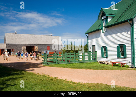 Green Gables House in Cavendish, the setting for Lucy Maud Montgomery's book Anne of Green Gables Stock Photo