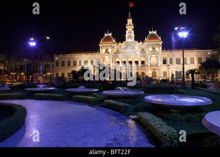 Ho Chi Minh City Hall, Ho Chi Minh, Vietnam Stock Photo